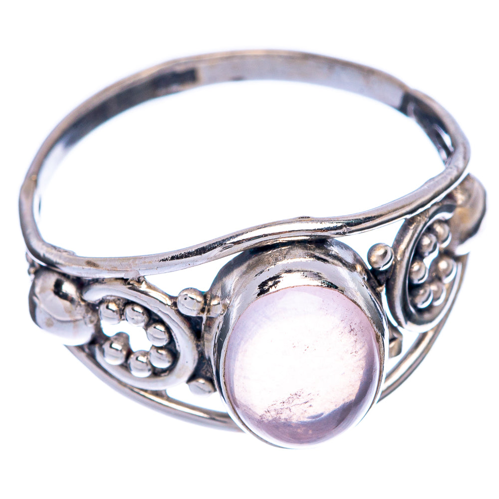 Rose Quartz Dainty Ring Size 8 (925 Sterling Silver) R145655