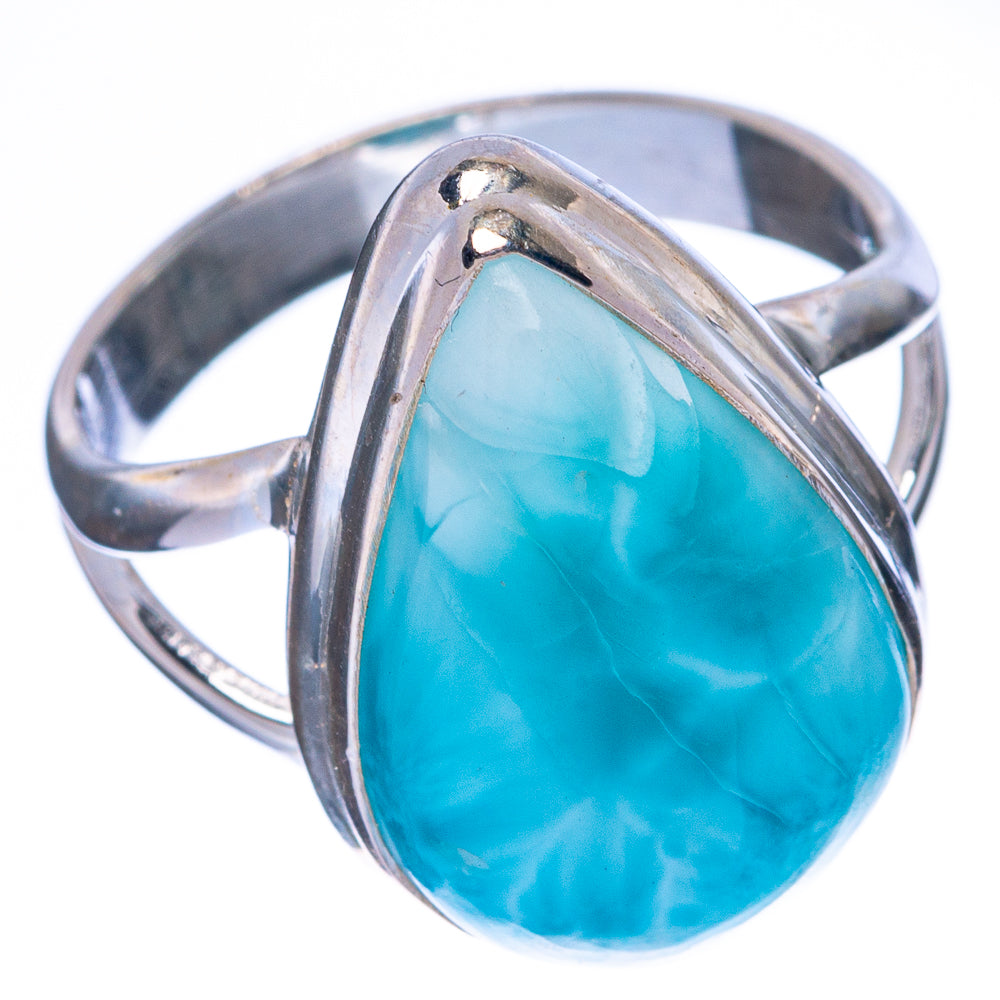 Larimar Ring Size 7.5 (925 Sterling Silver) R146047