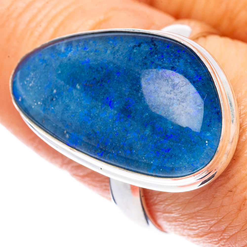 Rare Triplet Opal Ring Size 9 (925 Sterling Silver) R2068