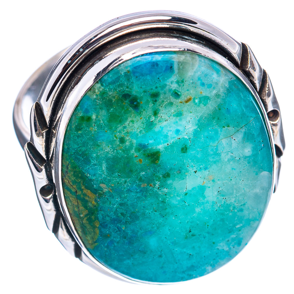 Rare Premium Peruvian Opal Ring Size 10 (.925 Sterling Silver)