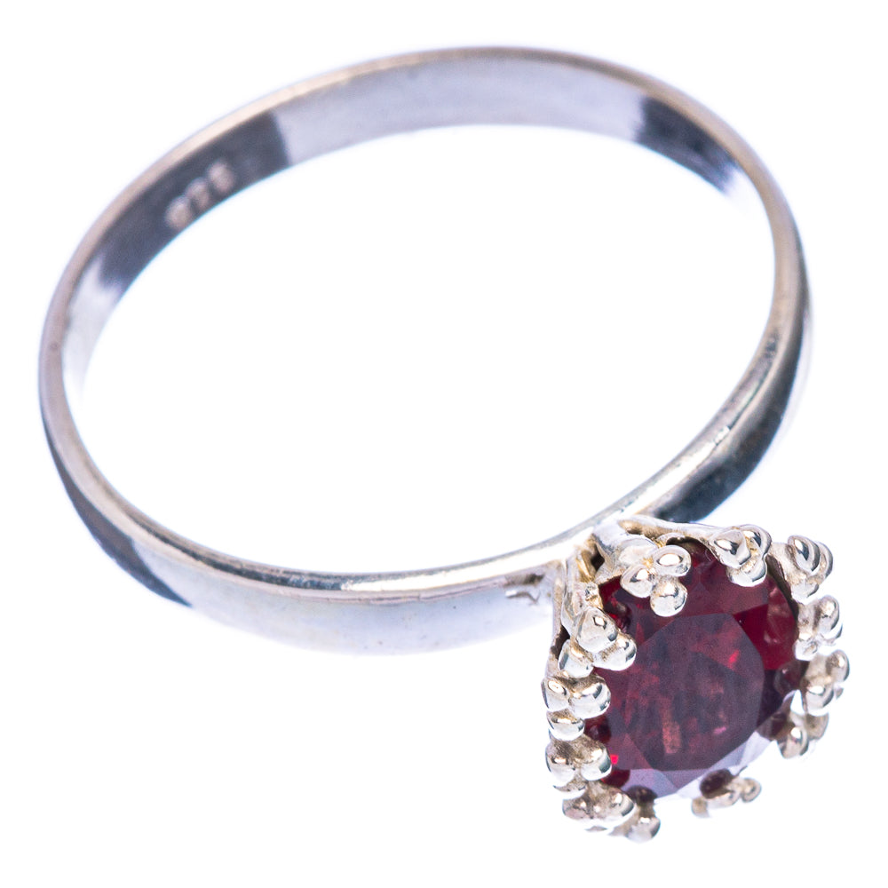Garnet Ring Size 7.75 (925 Sterling Silver) R146825