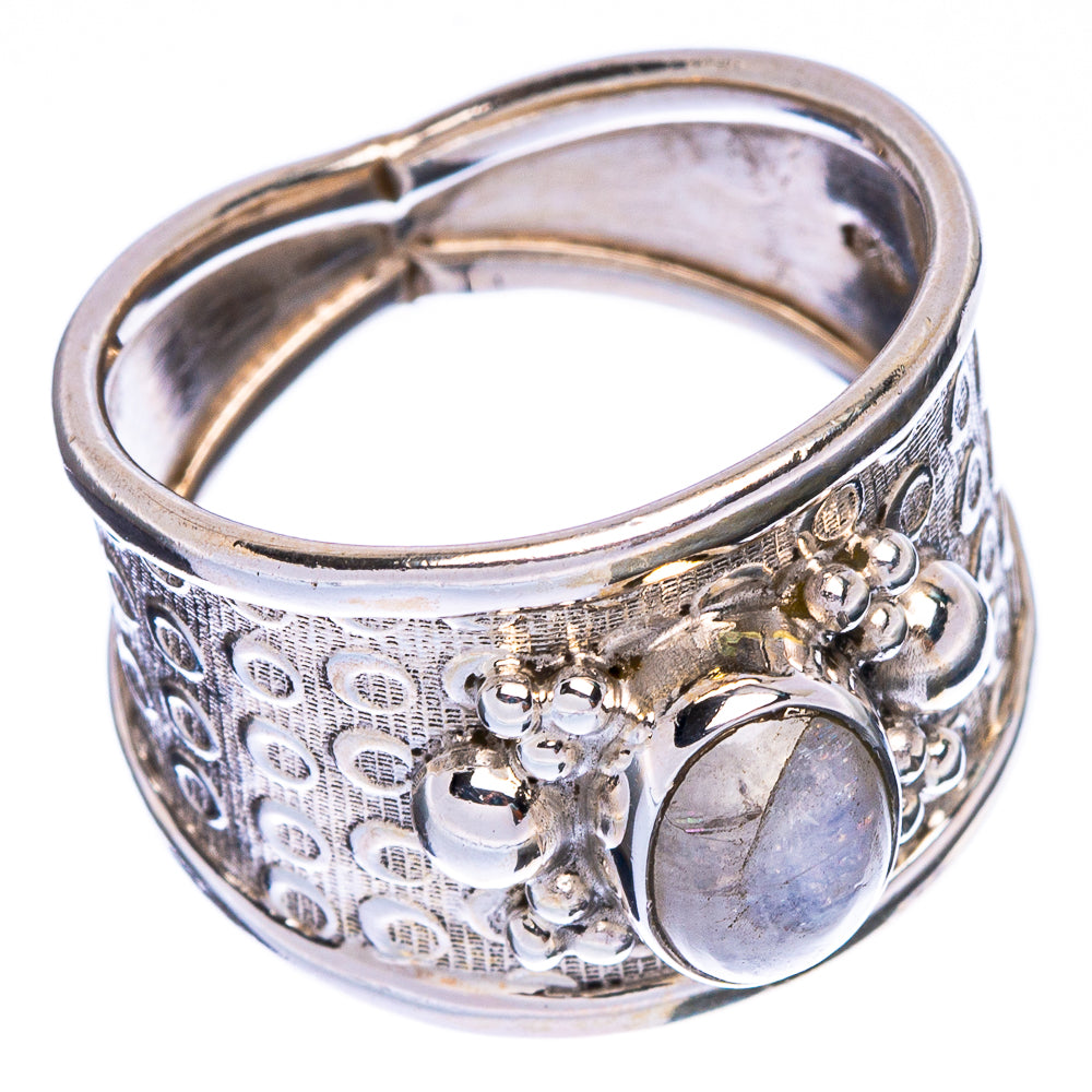 Rainbow Moonstone Ring Size 8 (925 Sterling Silver) R146934