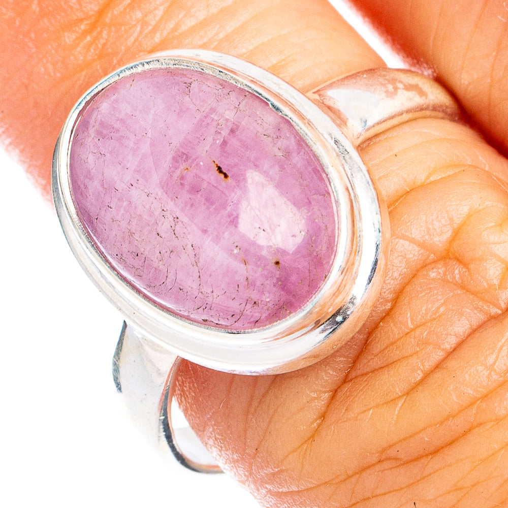Rare Kunzite Ring Size 7.75 (925 Sterling Silver) R8528