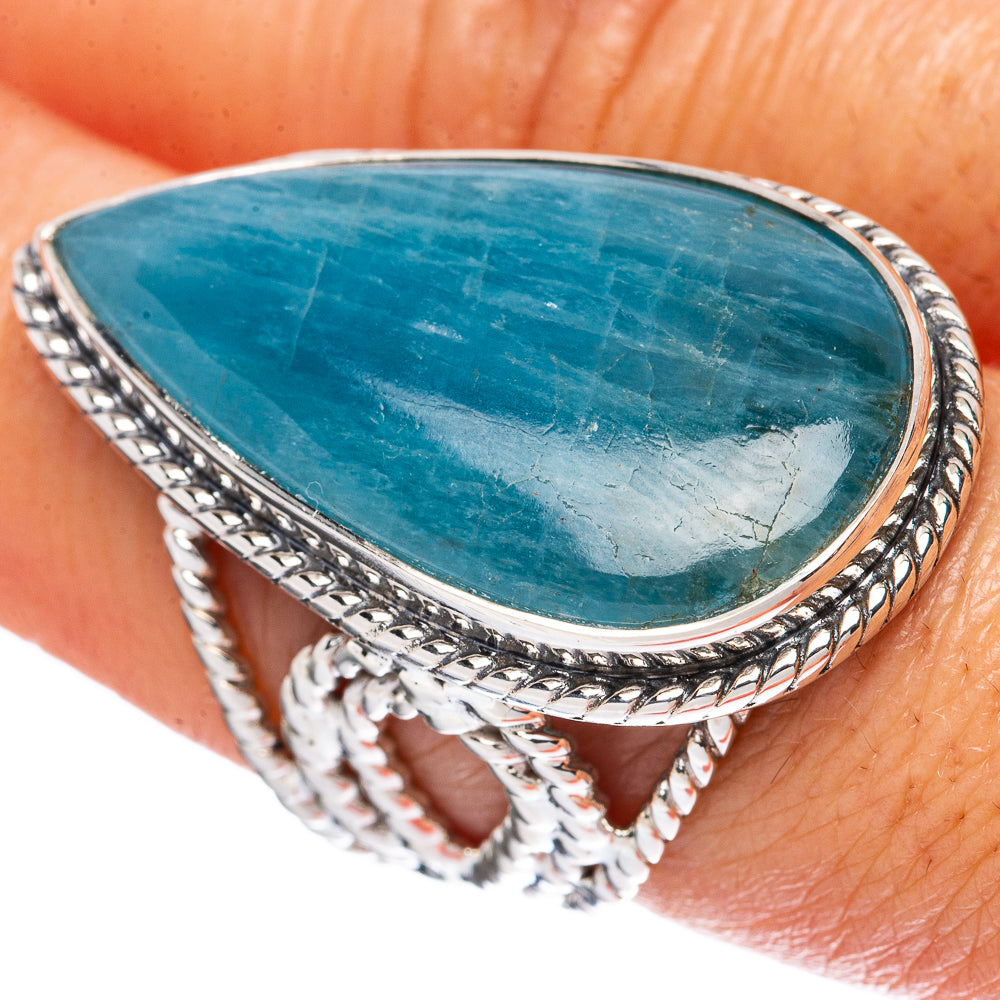 Signature Aquamarine Ring Size 7 (925 Sterling Silver) R3531