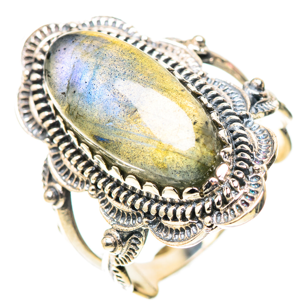 Labradorite Ring Size 7 (925 Sterling Silver) RING138376