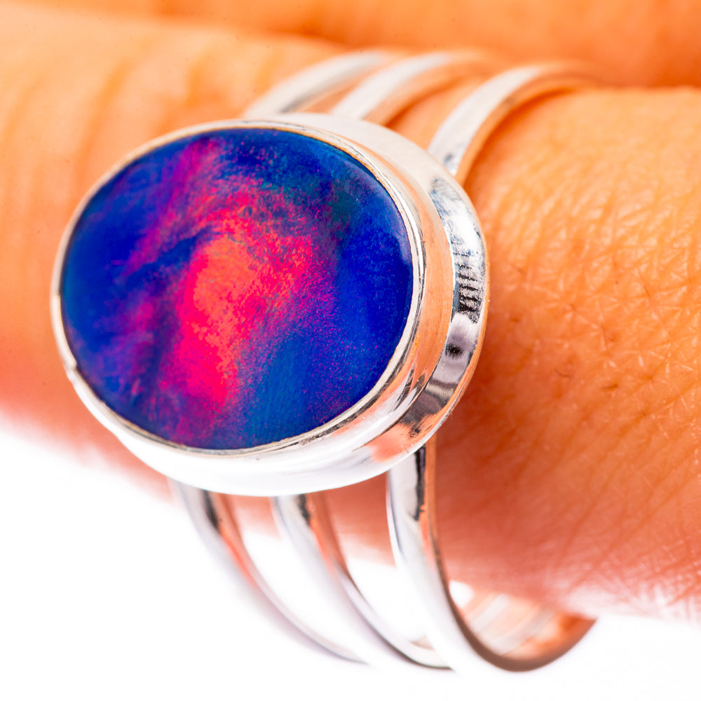 Aura Opal Ring Size 11.5 (925 Sterling Silver) R140501