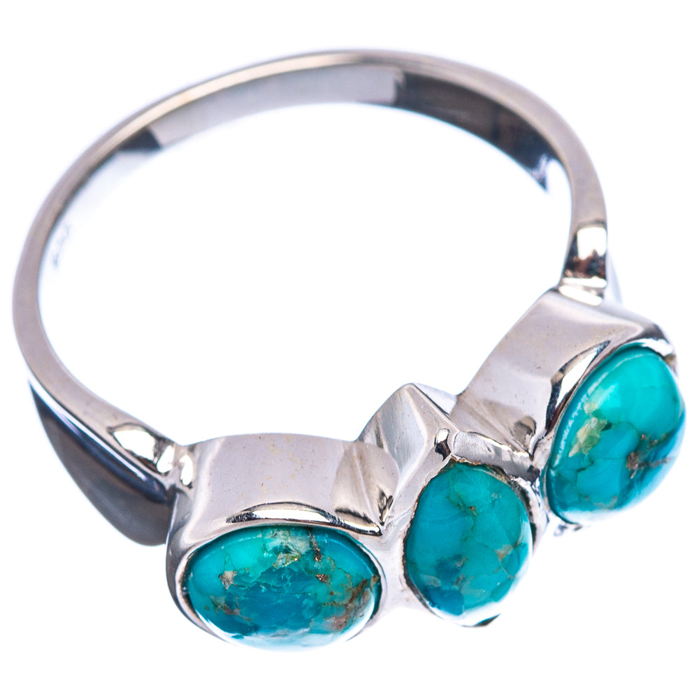 Mojave Turquoise Ring Size 6 (.925 Sterling Silver)