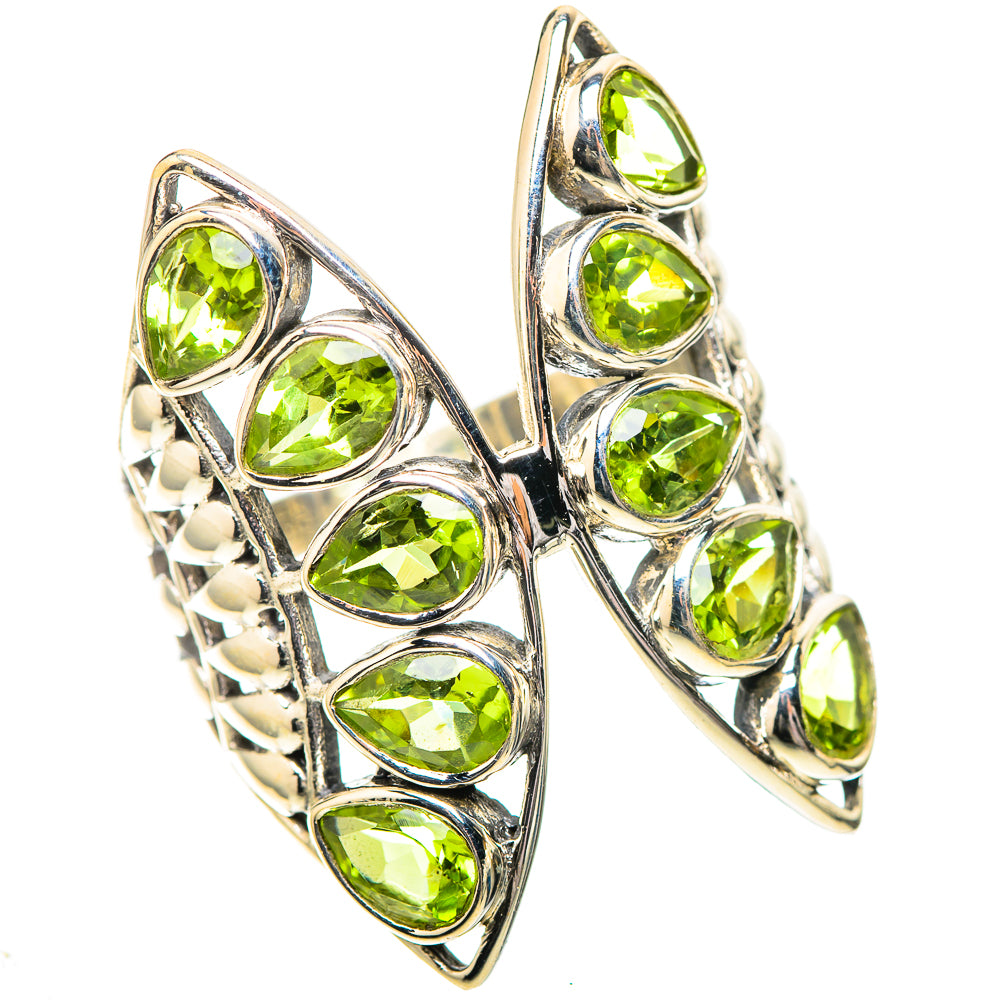 Large Peridot Ring Size 9.75 (925 Sterling Silver) RING138896