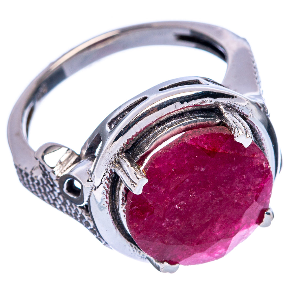 Red Sillimanite Ring Size 6.75 (925 Sterling Silver) R146062