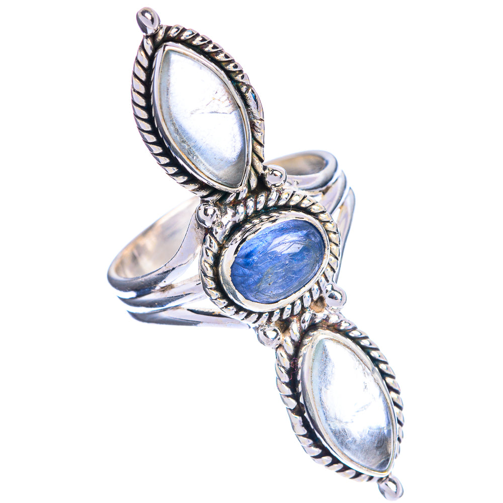 Large Kyanite, Aquamarine Ring Size 8 (925 Sterling Silver) R144310