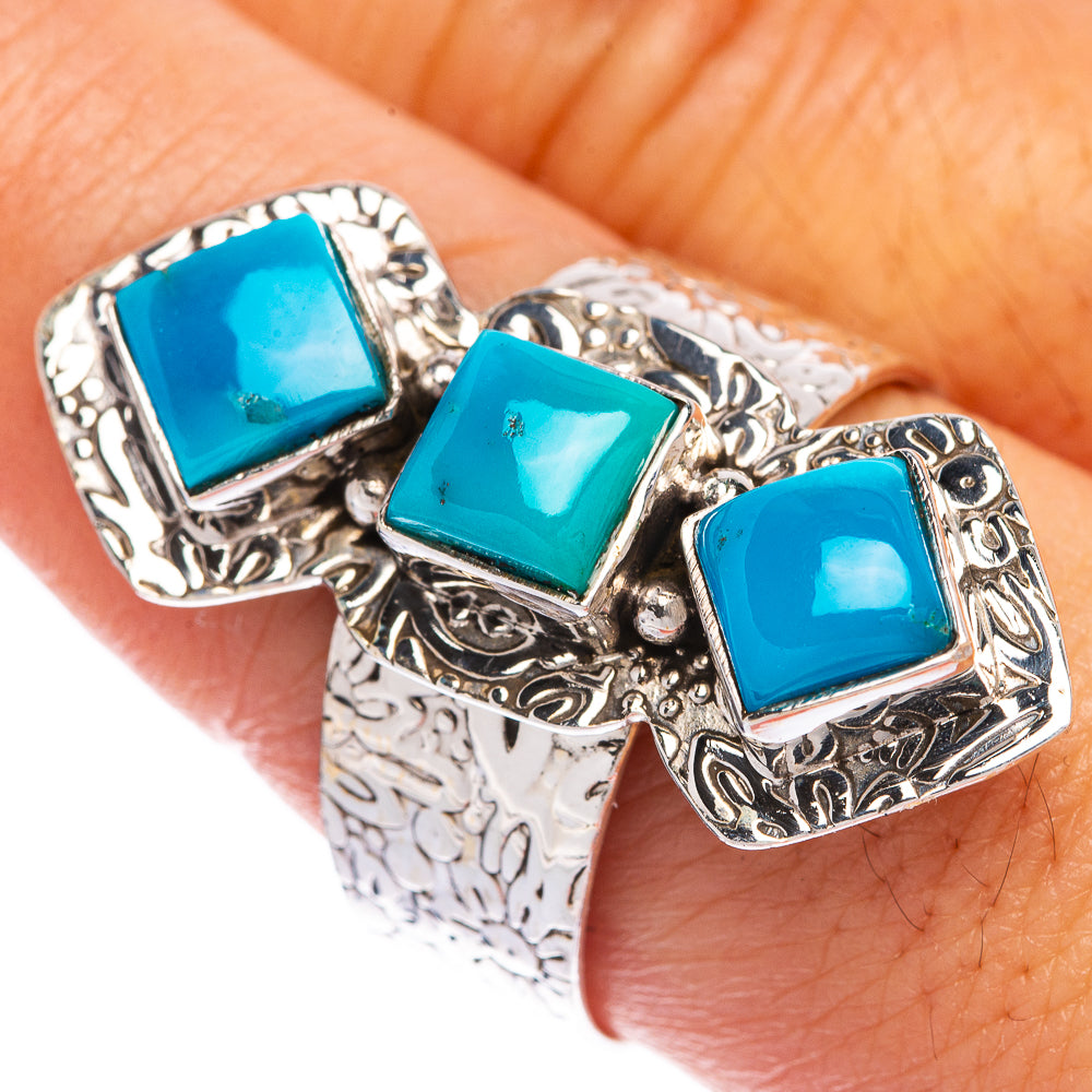 Sleeping Beauty Turquoise Ring Size 9.5 (925 Sterling Silver) R144540