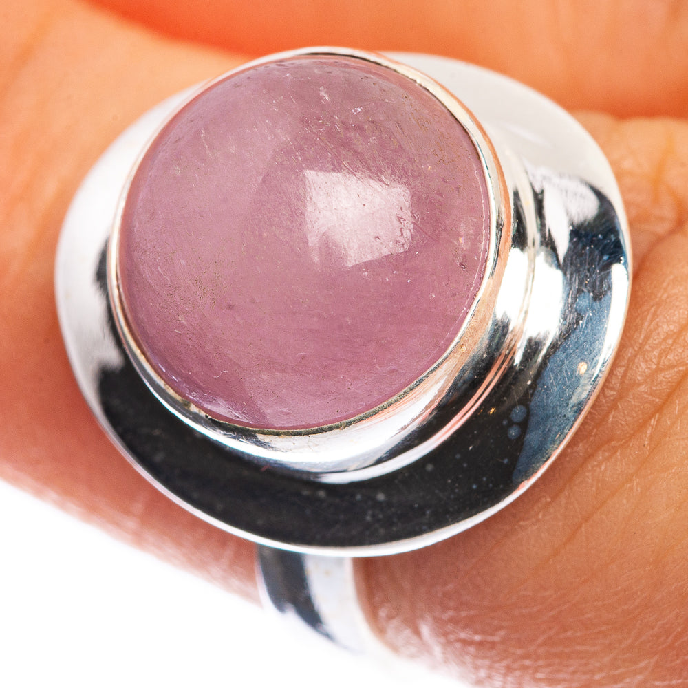 Kunzite 925 Sterling Silver Ring Size 6.25