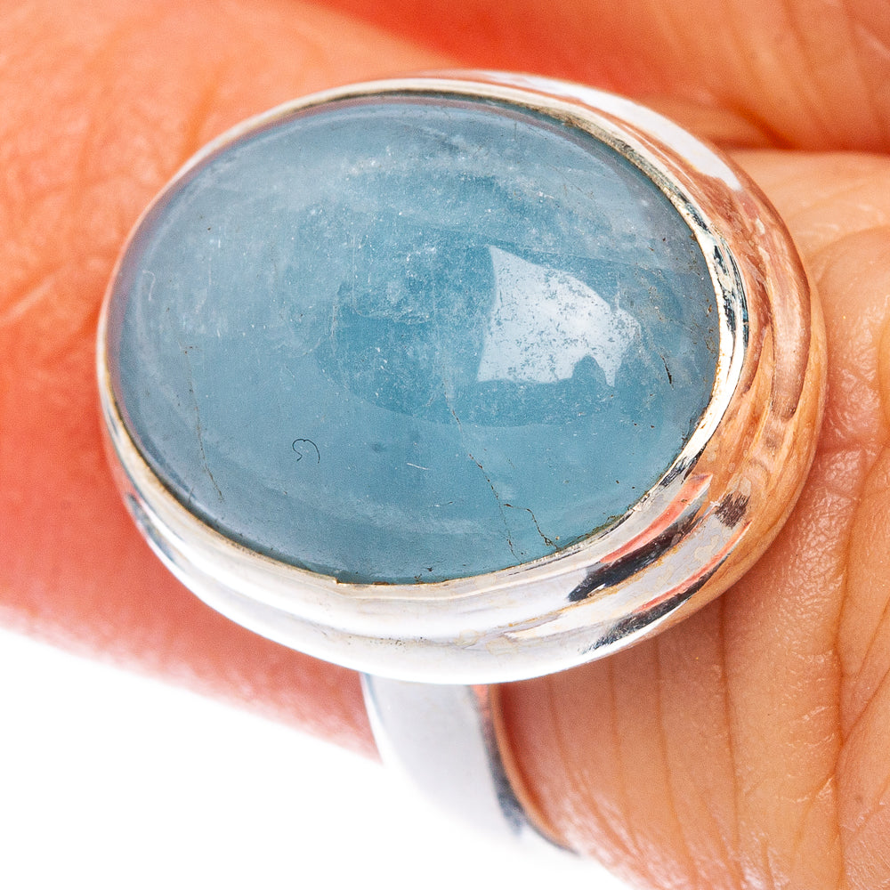 Aquamarine Ring Size 5 (925 Sterling Silver) R1438