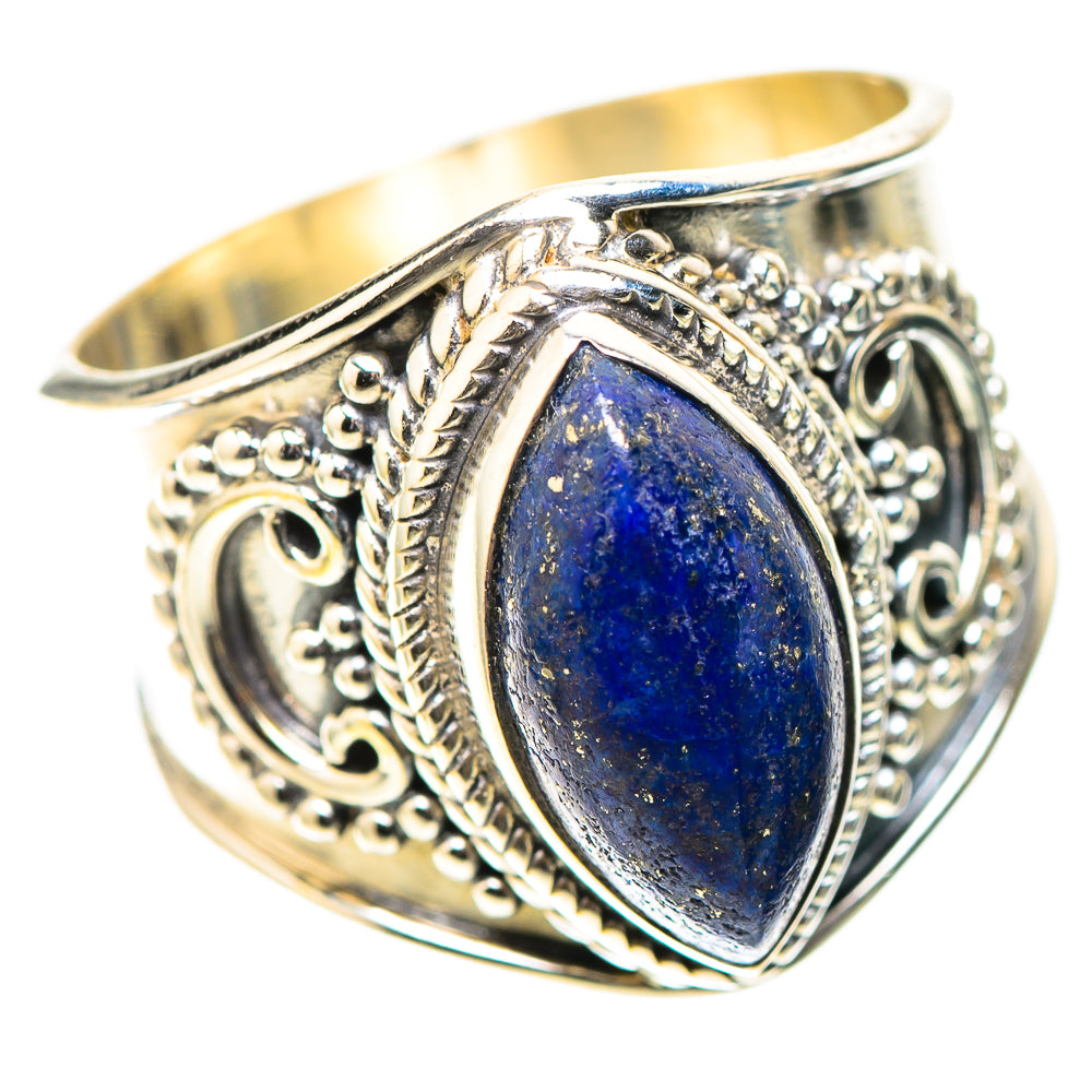 Lapis Lazuli Ring Size 7.25 (925 Sterling Silver) RING138570