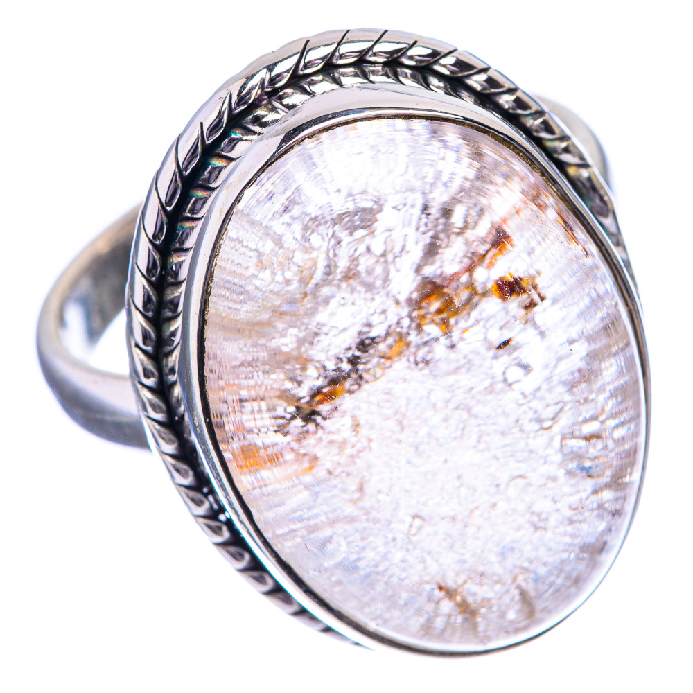Large Garden Quartz Ring Size 11 (925 Sterling Silver) R142746