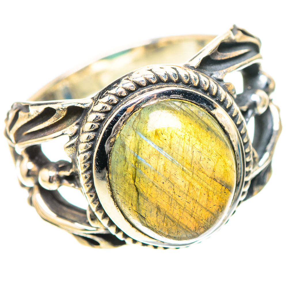 Labradorite 925 Sterling Silver Ring Size 6.25 (925 Sterling Silver) RING139333