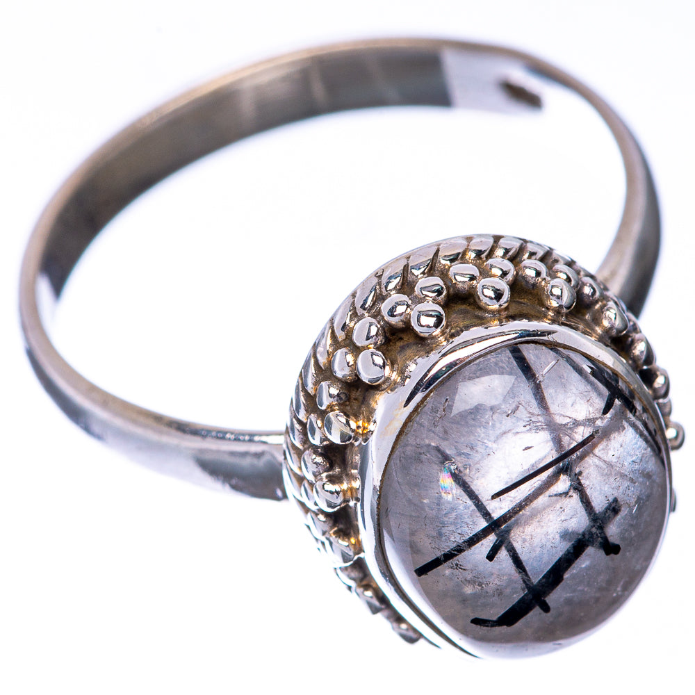 Tourmalinated Quartz Ring Size 8.5 (925 Sterling Silver) R145152