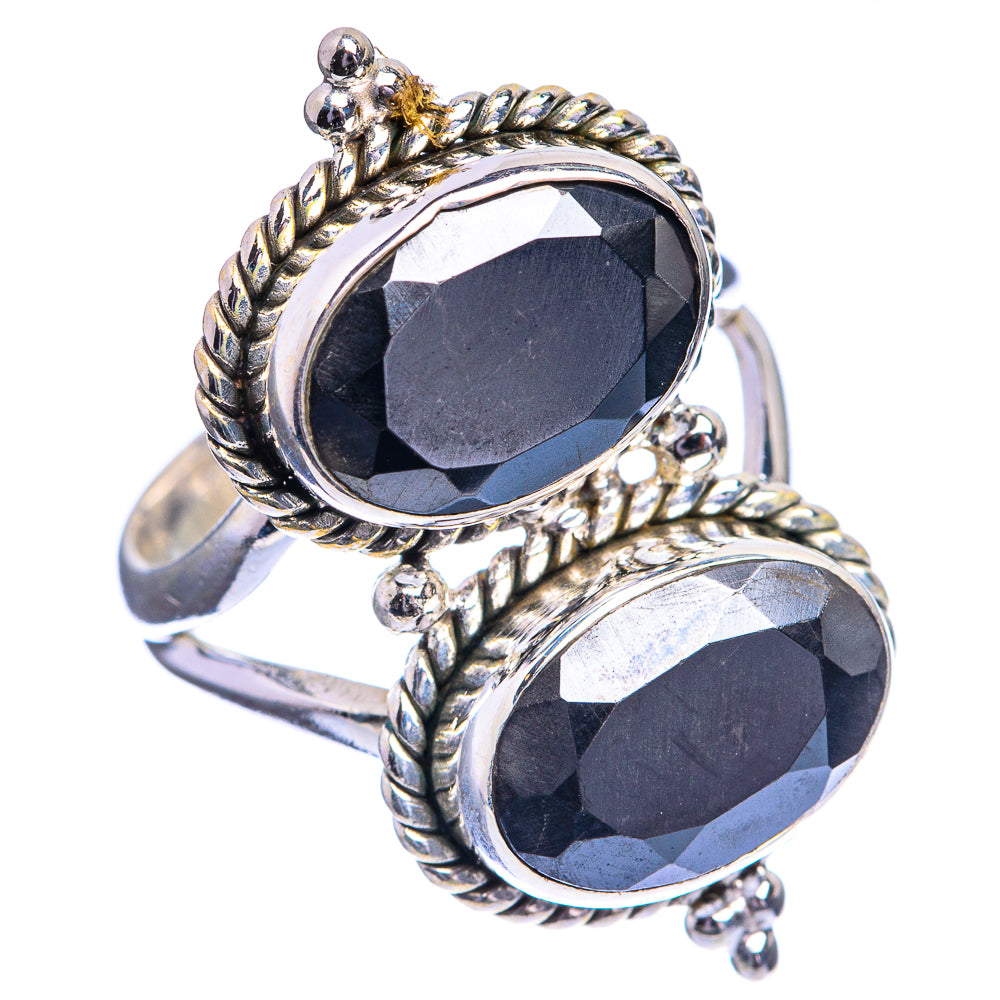 Black Onyx Ring Size 7 (925 Sterling Silver) R143117