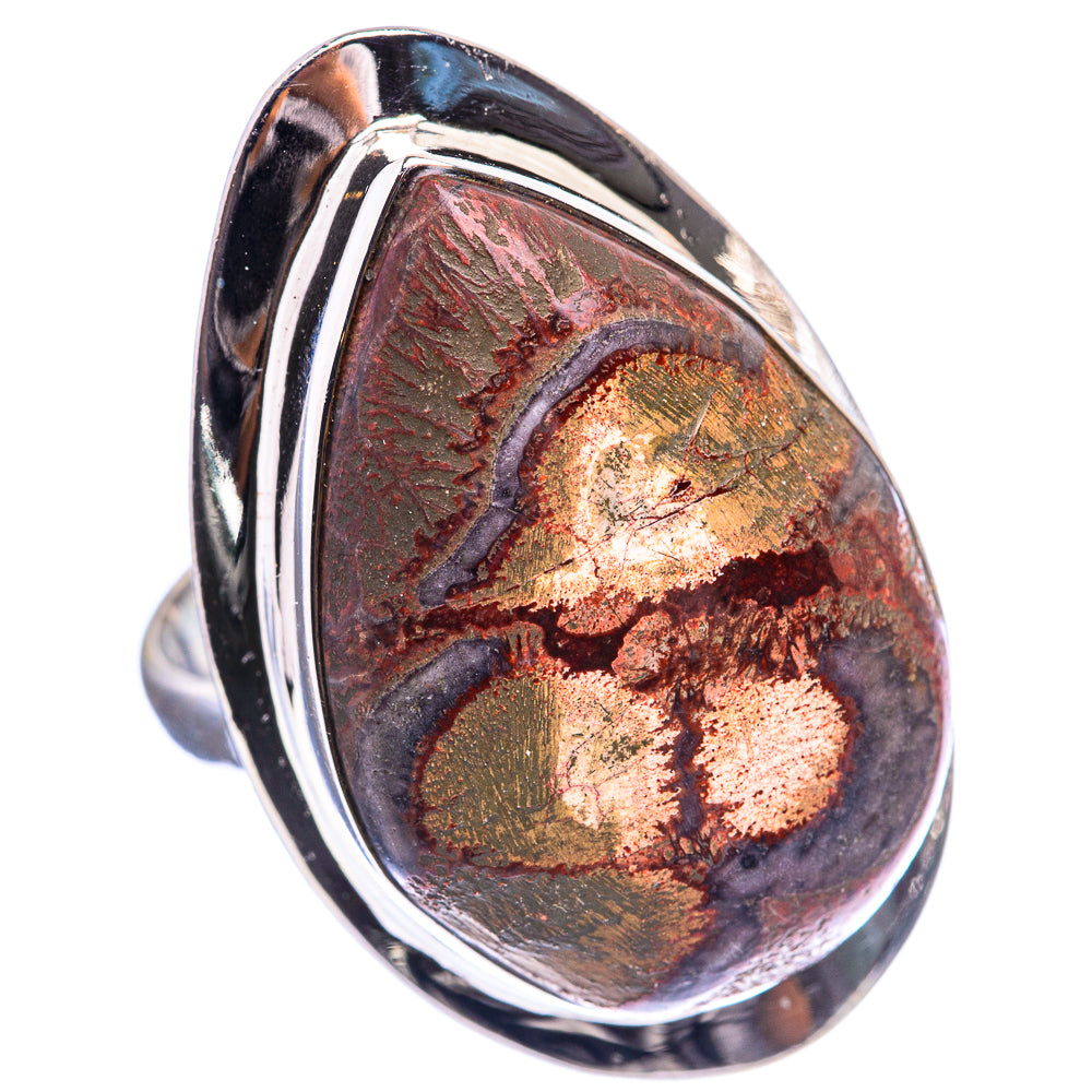 Large Mushroom Rhyolite Ring Size 10 (925 Sterling Silver) R142900