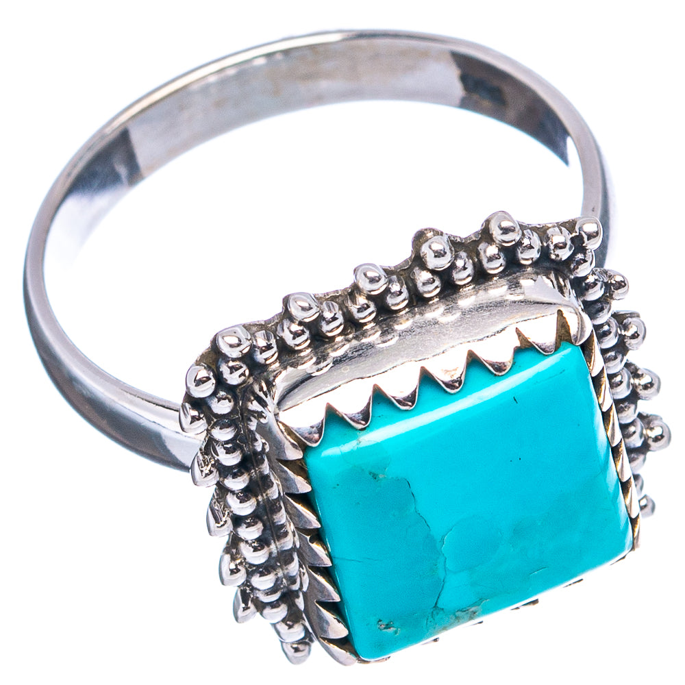 Mohave Turquoise Ring Size 7 (.925 Sterling Silver)