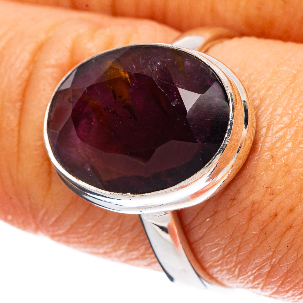Rare Cacoxenite Ring Size 9 (925 Sterling Silver) R4175
