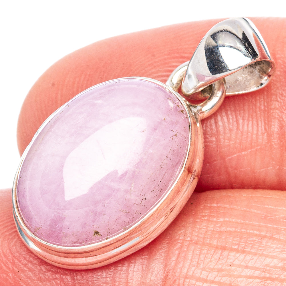 Rare Kunzite Pendant 1" (925 Sterling Silver) P41808