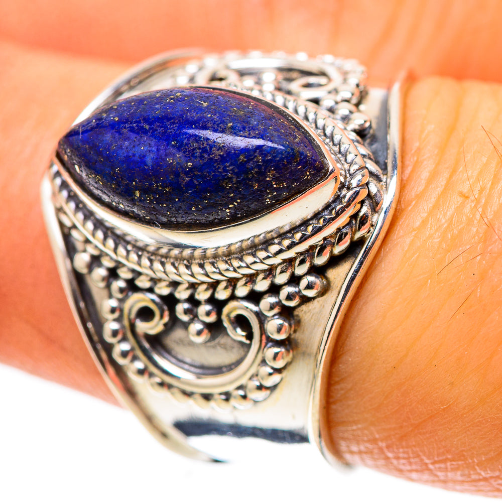 Lapis Lazuli Ring Size 7.25 (925 Sterling Silver) RING138570