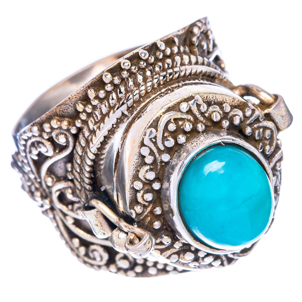 Poison Larimar Ring Size 6.5 (925 Sterling Silver) R1331