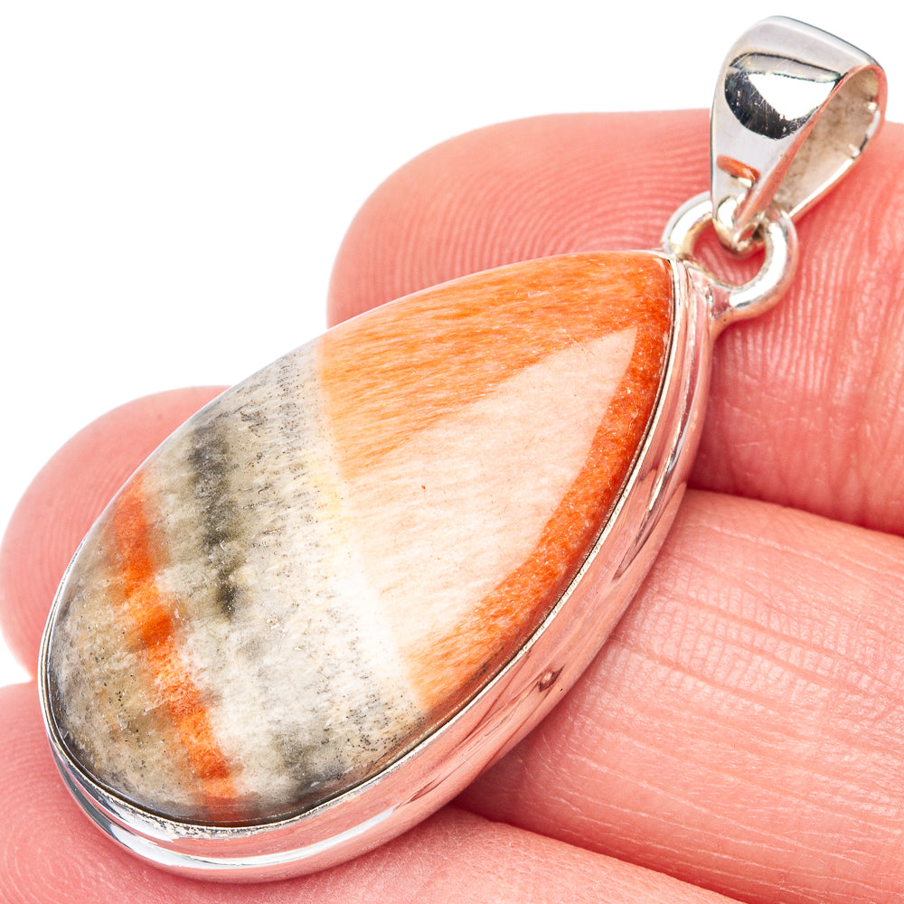 Celestobarite Pendant 1 5/8" (925 Sterling Silver) P40990