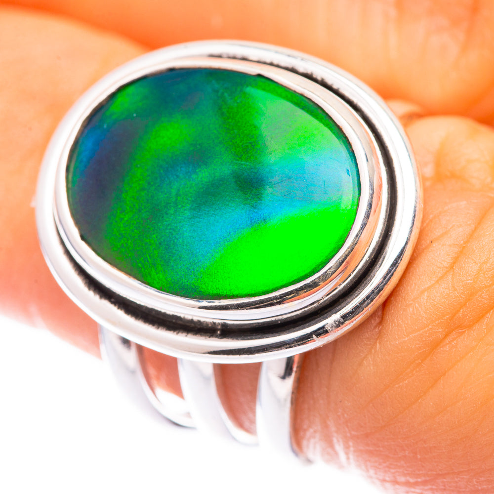 Aura Opal Ring Size 6 (925 Sterling Silver) R140900