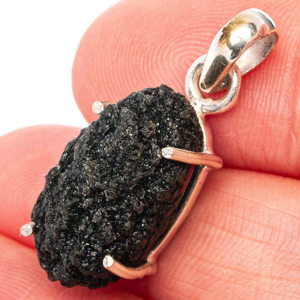 Rare Primalite Crystal Pendant 1" (.925 Sterling Silver)