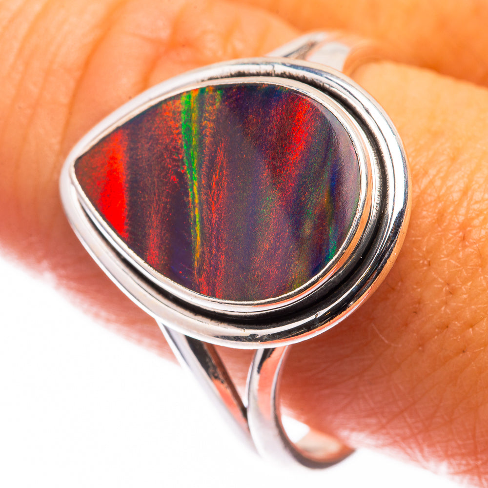 Aura Opal Ring Size 10.75 (925 Sterling Silver) R141126