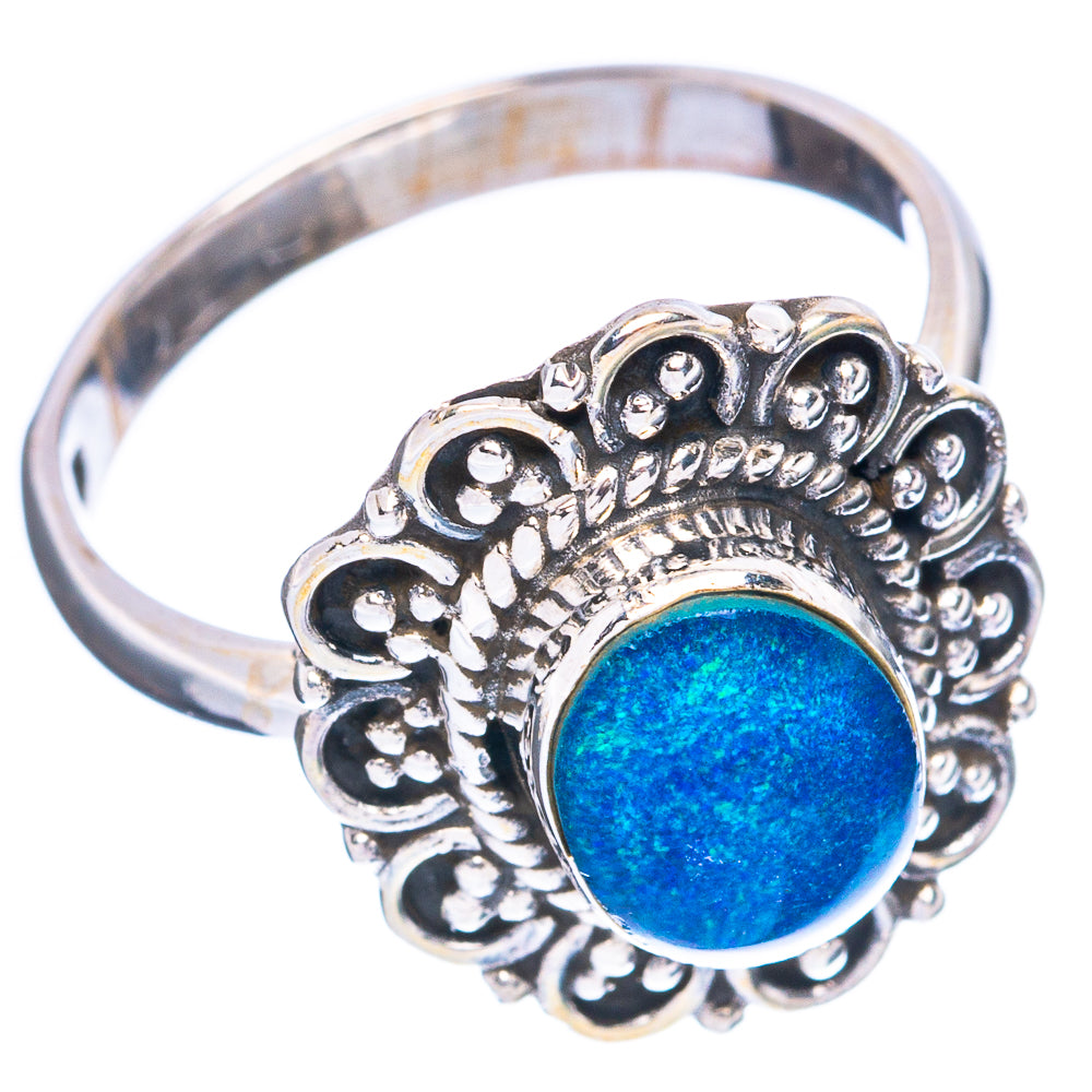 Rare Doublet Opal Ring Size 7 (925 Sterling Silver) R5010
