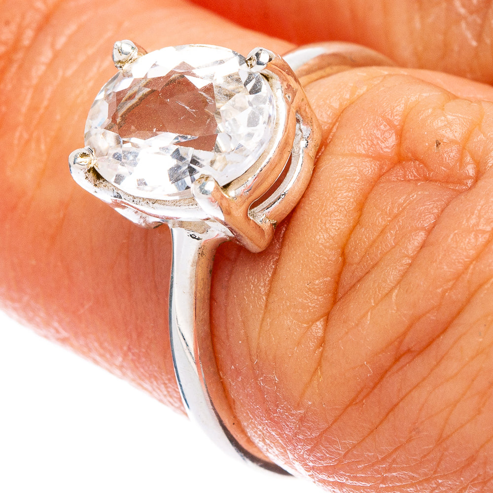 Rare Goshenite Ring Size 6 (925 Sterling Silver) R146570