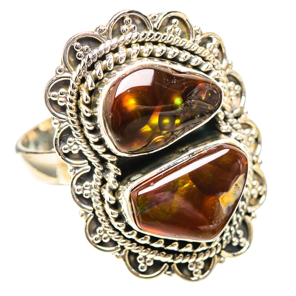 Mexican Fire Agate Ring Size 10.5 (925 Sterling Silver) RING138987