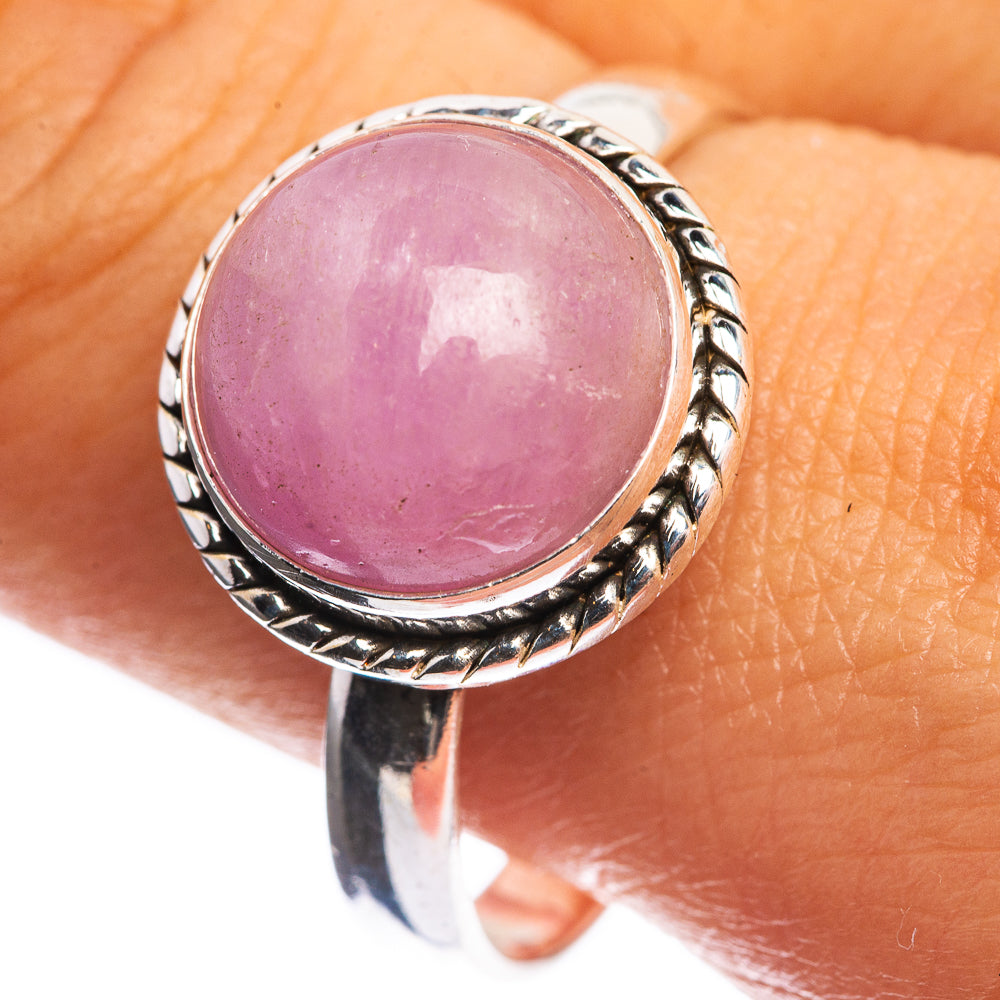 Kunzite 925 Sterling Silver Ring Size 11.5