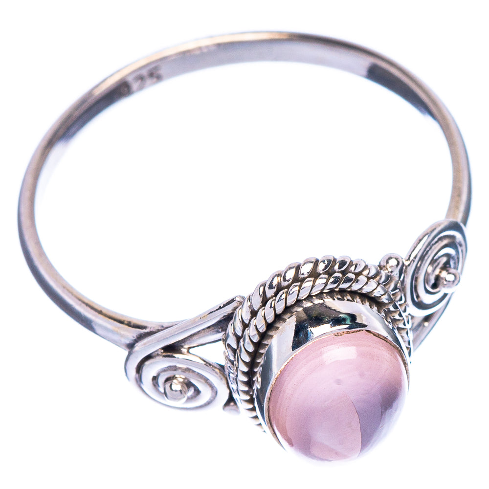 Rose Quartz Dainty Ring Size 8 (925 Sterling Silver) R147139