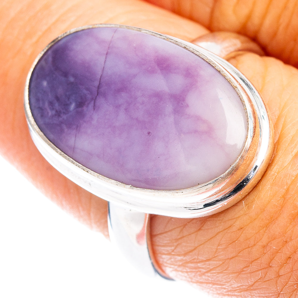 Morado Opal Ring Size 8 (.925 Sterling Silver)