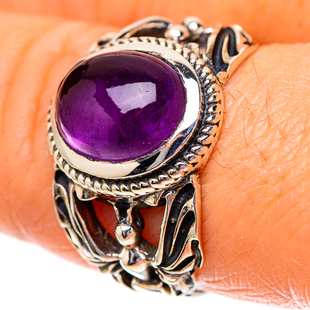 Amethyst Ring Size 8.25 (925 Sterling Silver) RING139731