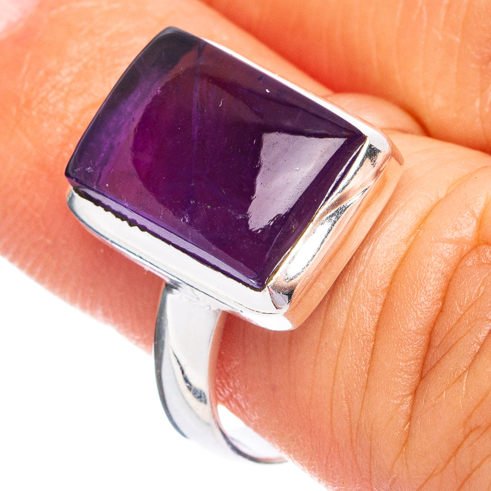 Dainty Amethyst Ring Size 6 (925 Sterling Silver) R8707
