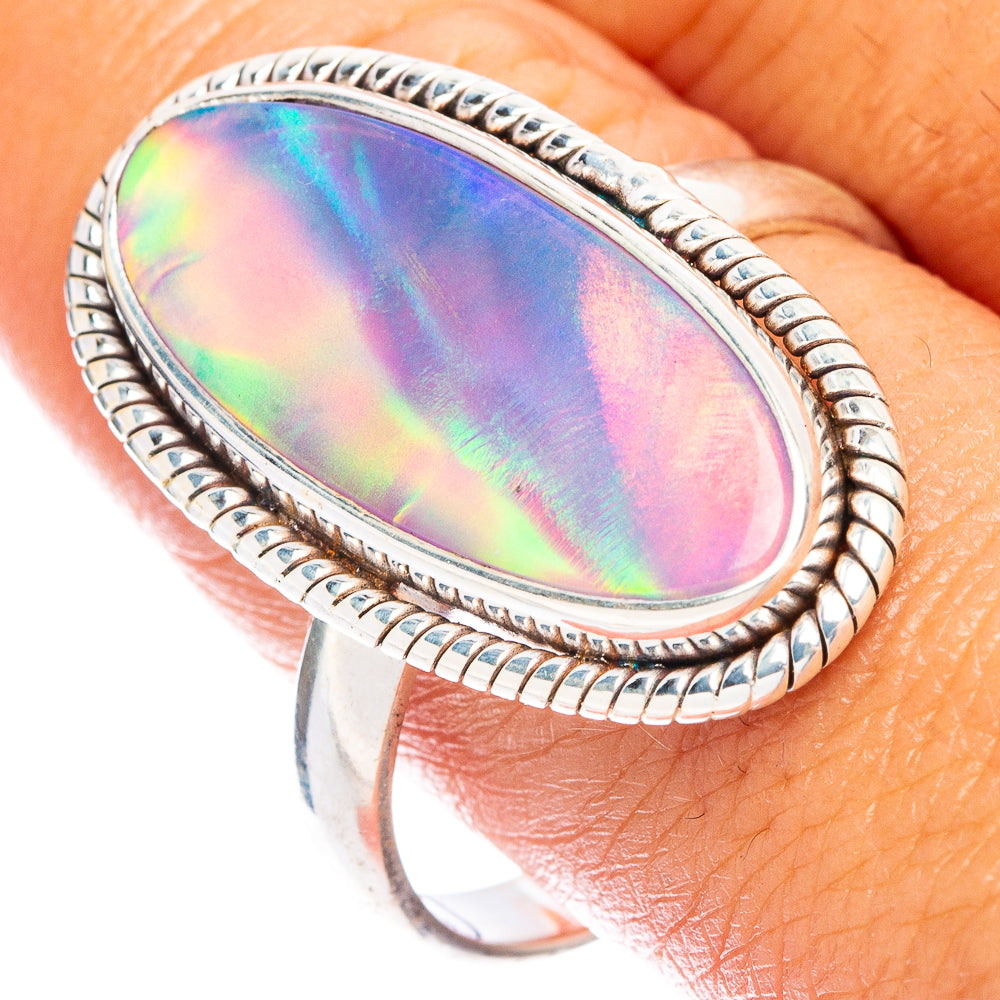 Aura Opal Ring Size 11.75 (925 Sterling Silver) R7390
