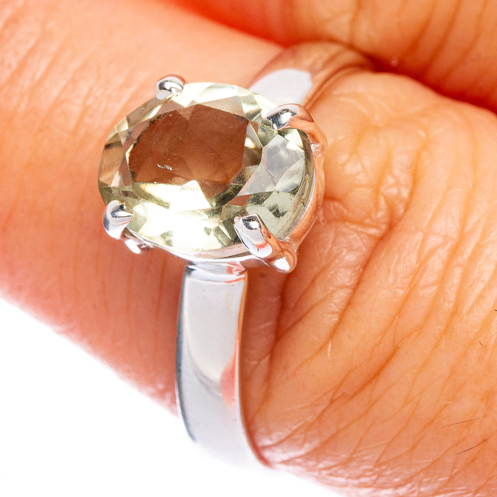 Prasiolite Ring Size 8.75 (925 Sterling Silver) R147154