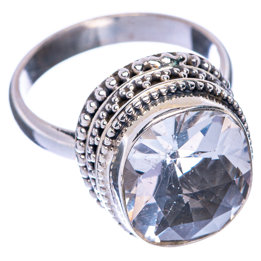 White Quartz Ring Size 7.75 (925 Sterling Silver) R144908