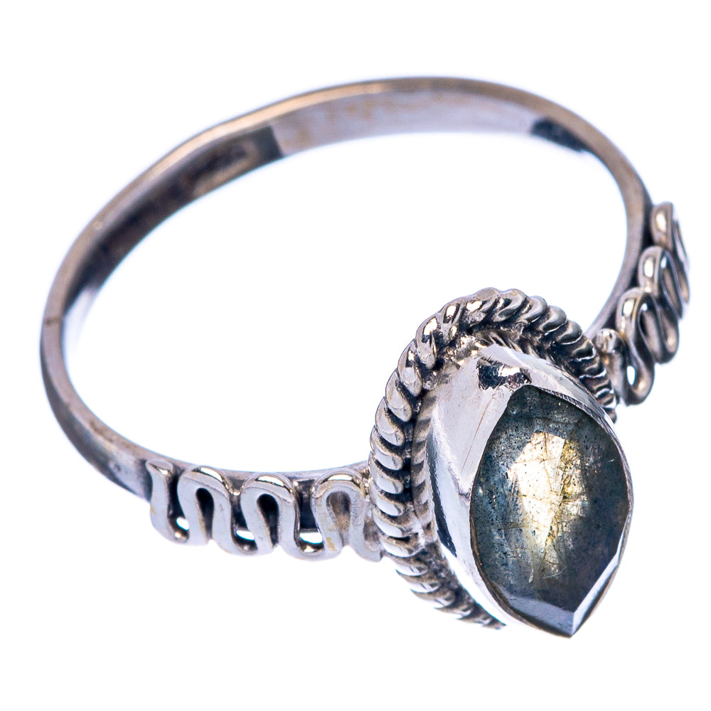 Labradorite Dainty Ring Size 6.25 (925 Sterling Silver) R145762