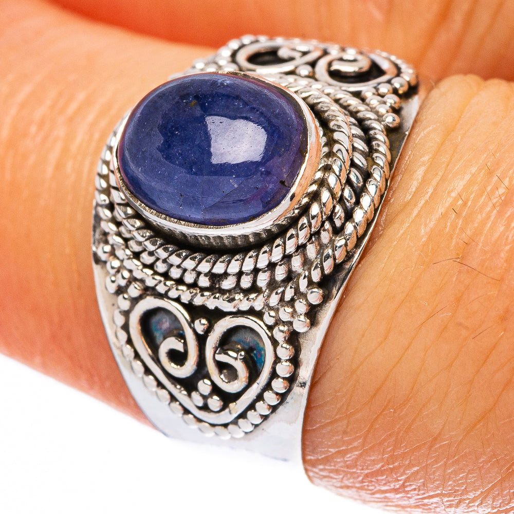 Rare Tanzanite Ring Size 7.25 (925 Sterling Silver) R4050
