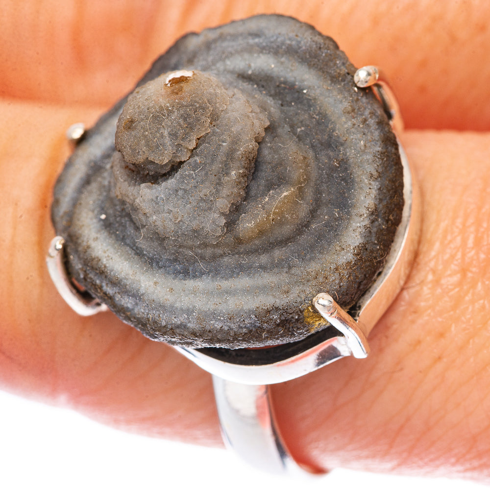 Desert Rose Druzy Ring Size 9.5 (925 Sterling Silver) R1665