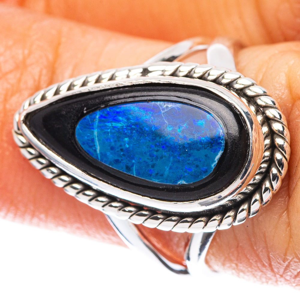 Rare Doublet Opal Ring Size 5.25 (925 Sterling Silver) R4125