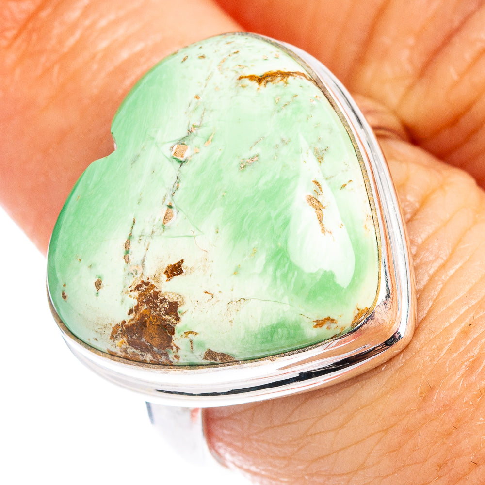 Variscite Ring Size 8.5 (.925 Sterling Silver)
