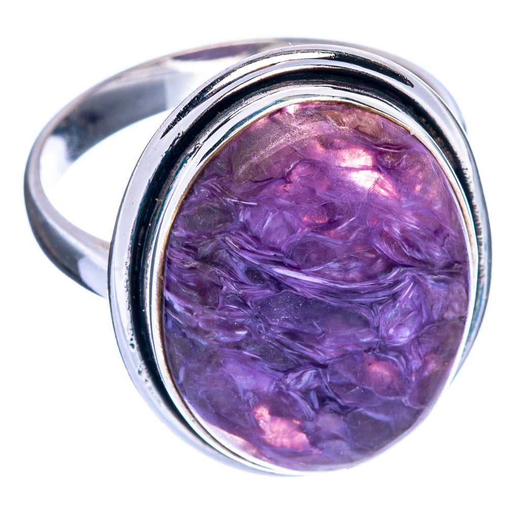 Charoite Ring Size 11 (925 Sterling Silver) R144399