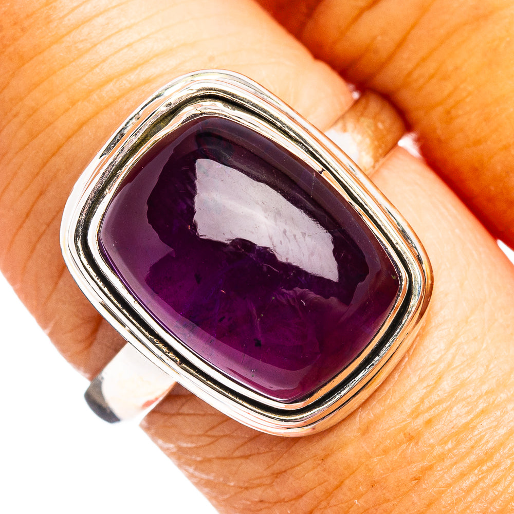 Amethyst Ring Size 8.5 (.925 Sterling Silver)